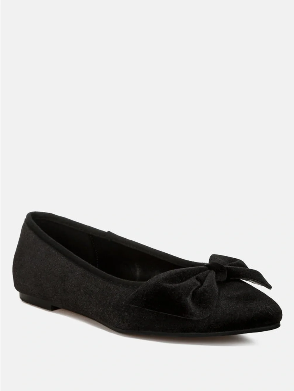 Rag & Co POTHOS LUXURIOUS VELVET BOW BALLERINAS NWT Size 9